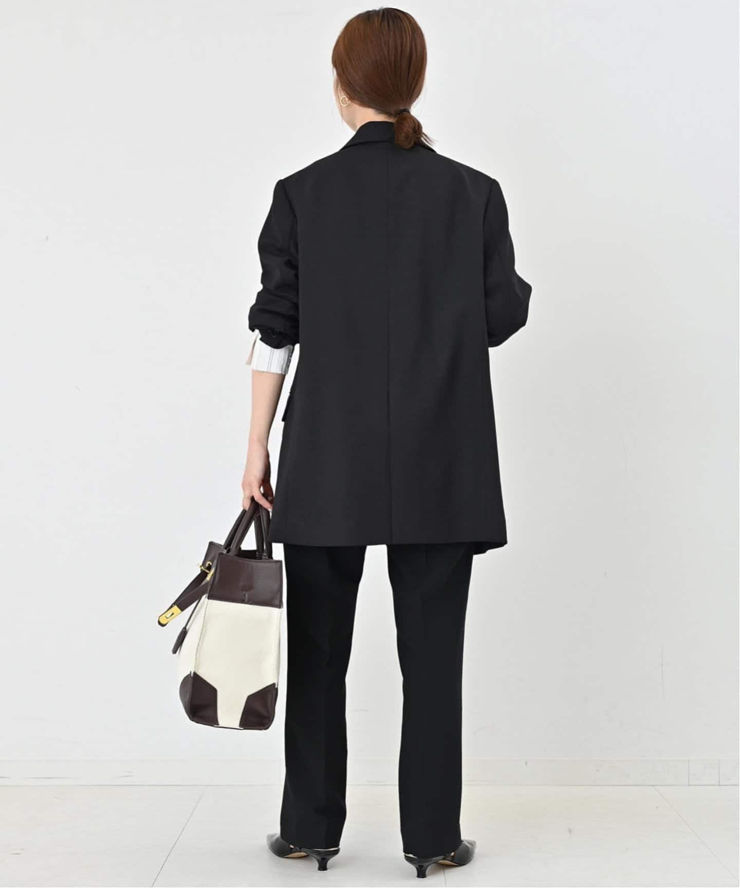 セットアップ対応可/追加2予約》ウォッシャブルツイルダブルジャケット