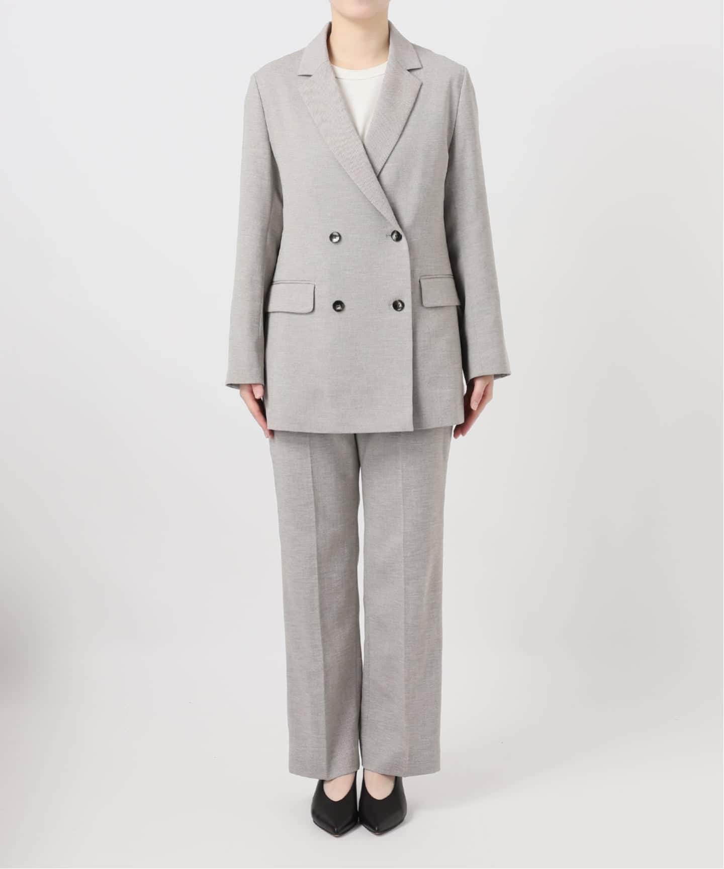 セットアップ対応可/追加2》ウォッシャブルツイルダブルジャケット