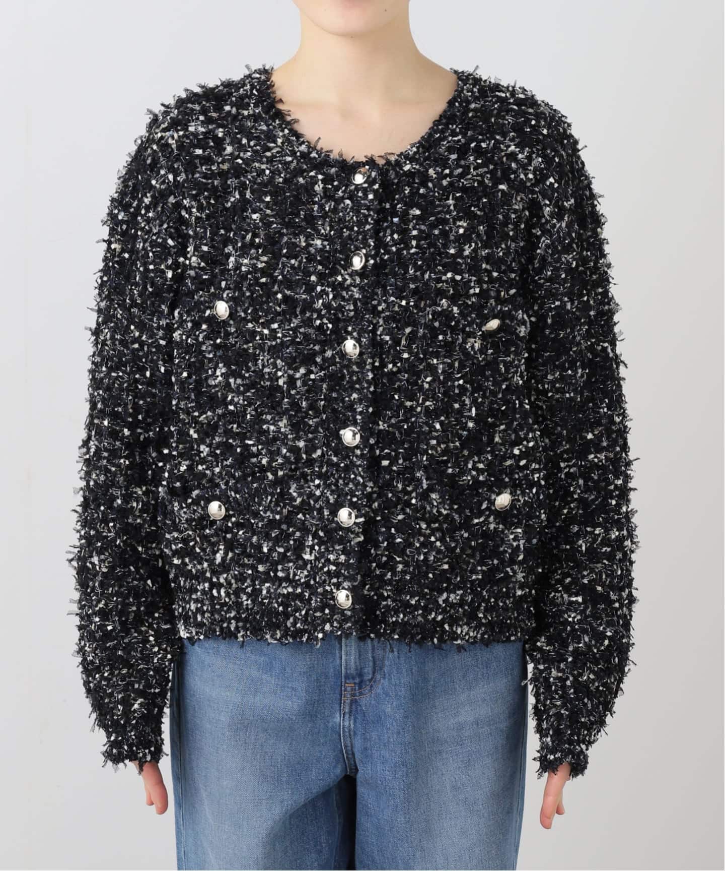 ニットツイードジャケット（その他ジャケット・スーツ）｜SLOBE IENA