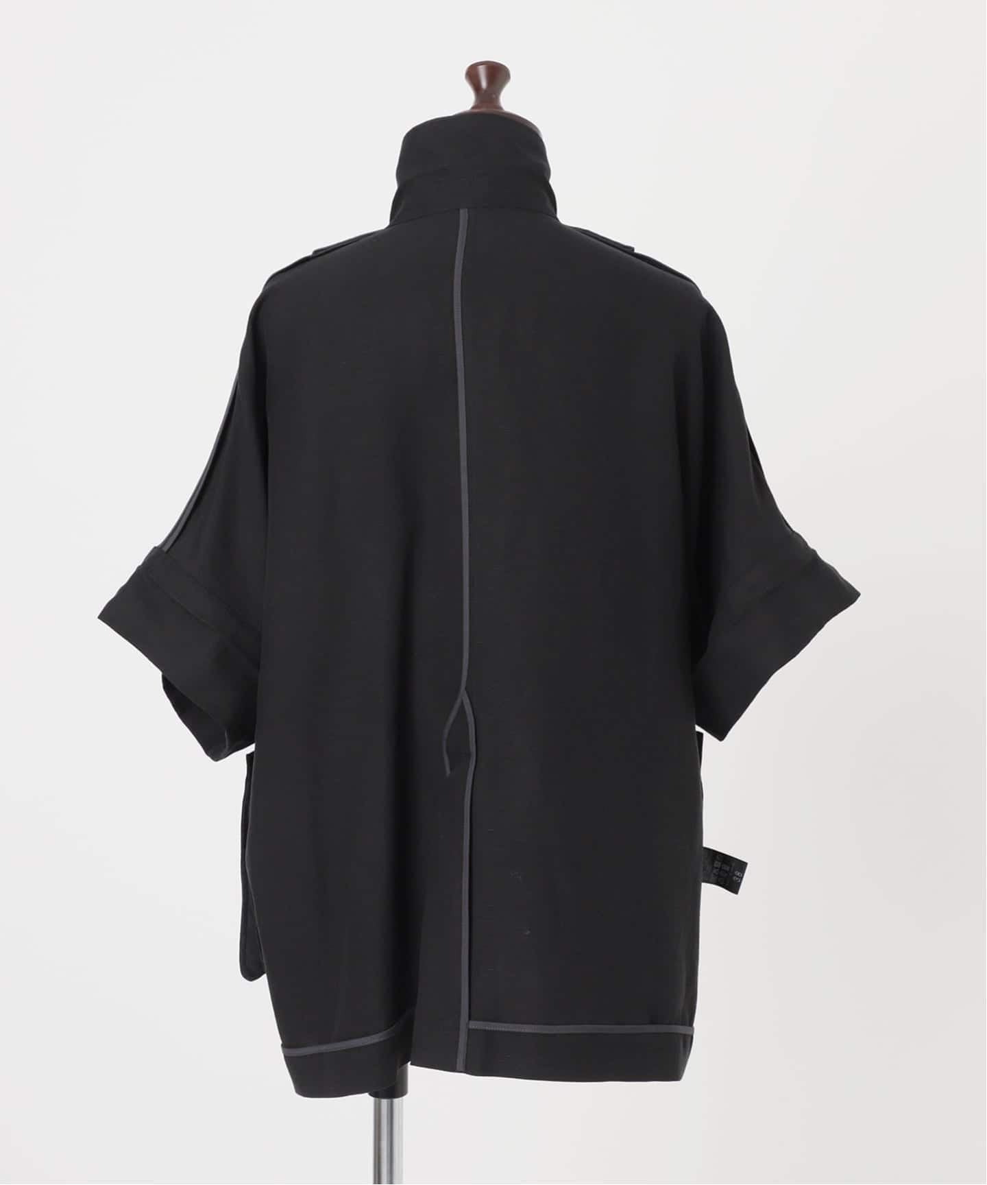 セットアップ対応可》リネン混ハーフスリーブジャケット（その他
