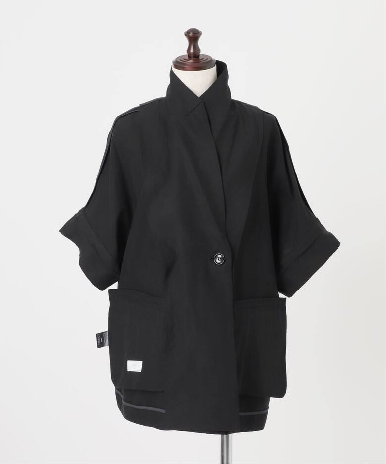 セットアップ対応可》リネン混ハーフスリーブジャケット（その他 