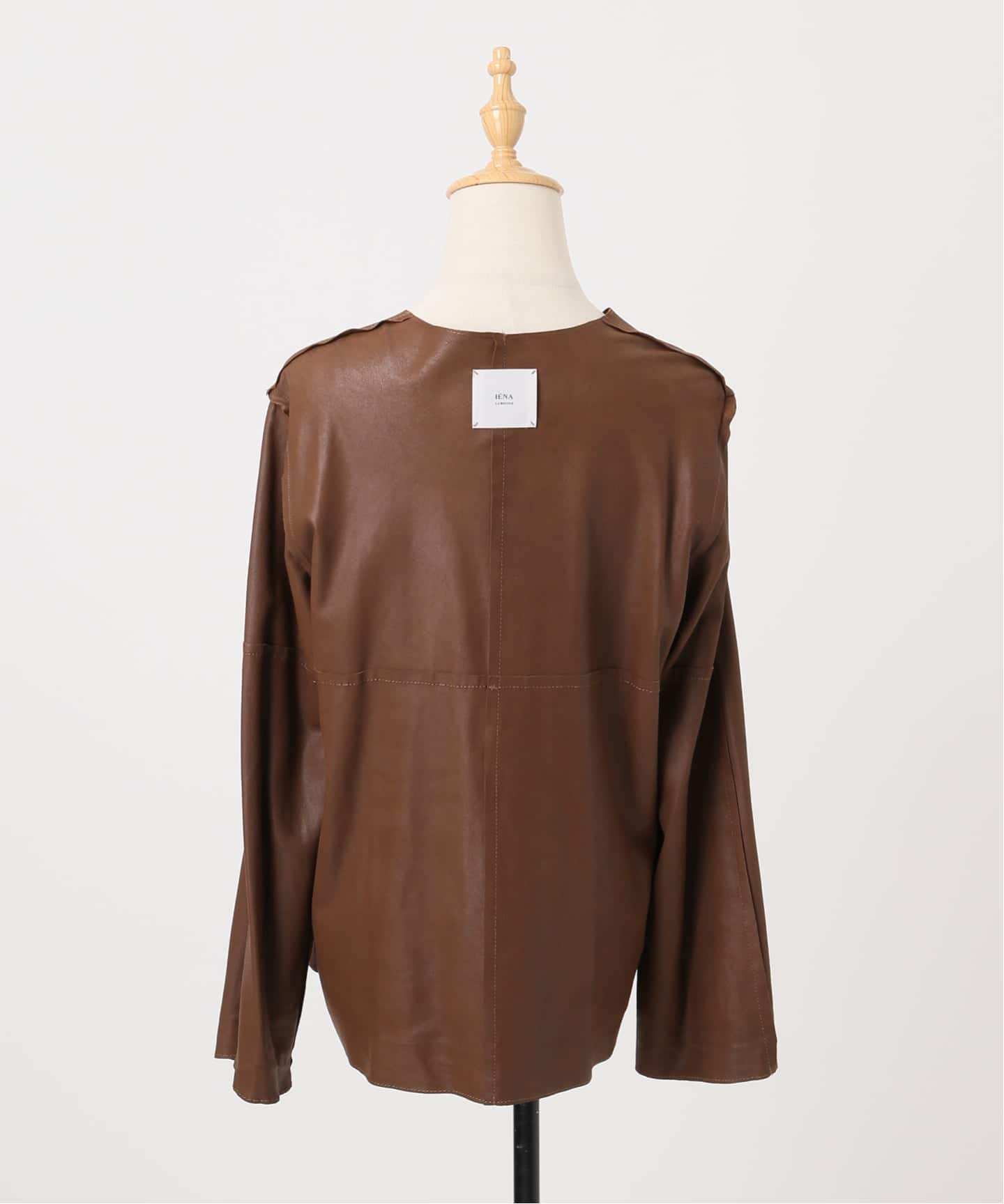 IENA LA BOUCLE GOAT SUEDE ジャケット（ノーカラージャケット）｜IENA