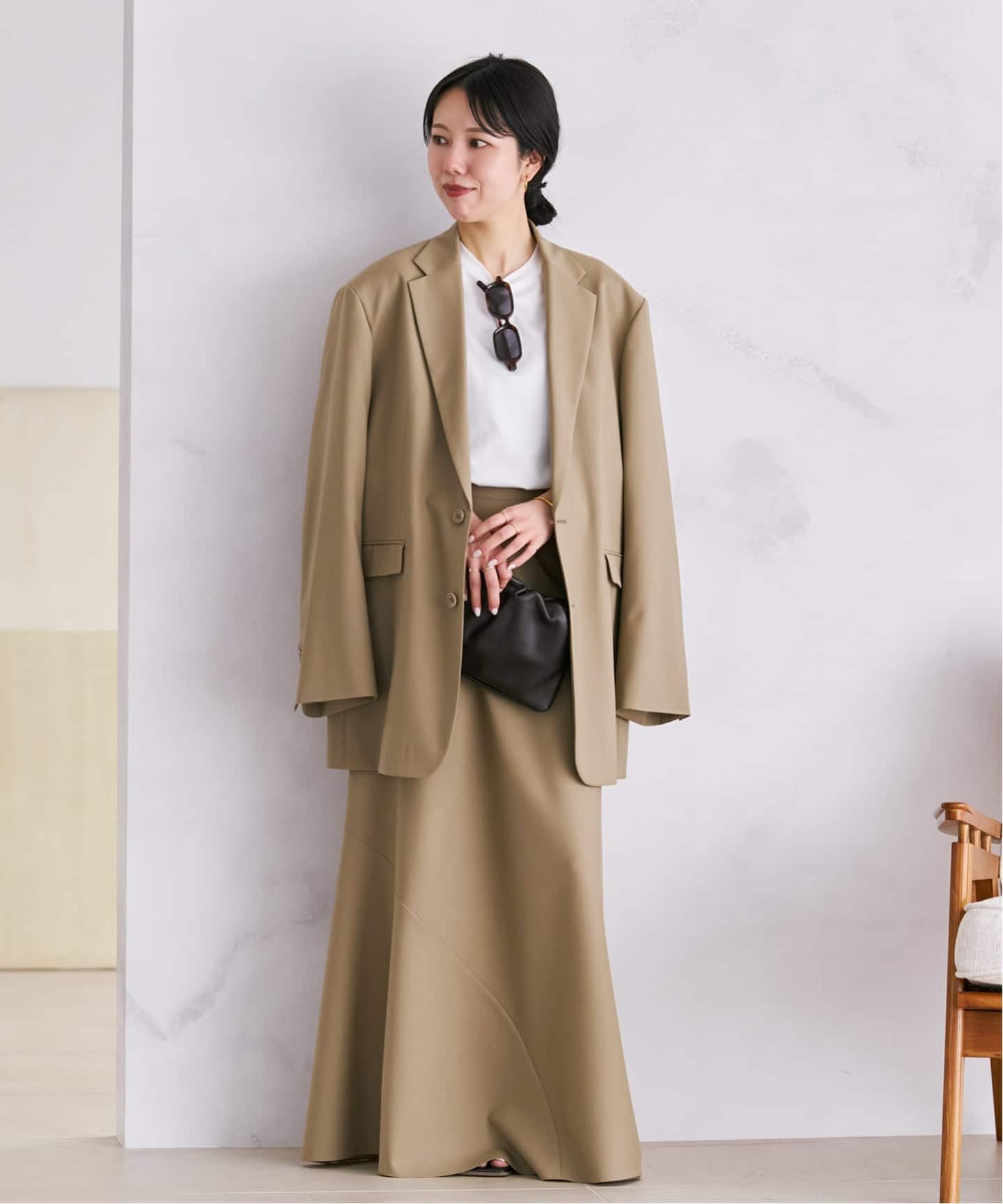 Masculine Oversized ジャケット（テーラードジャケット）｜Plage