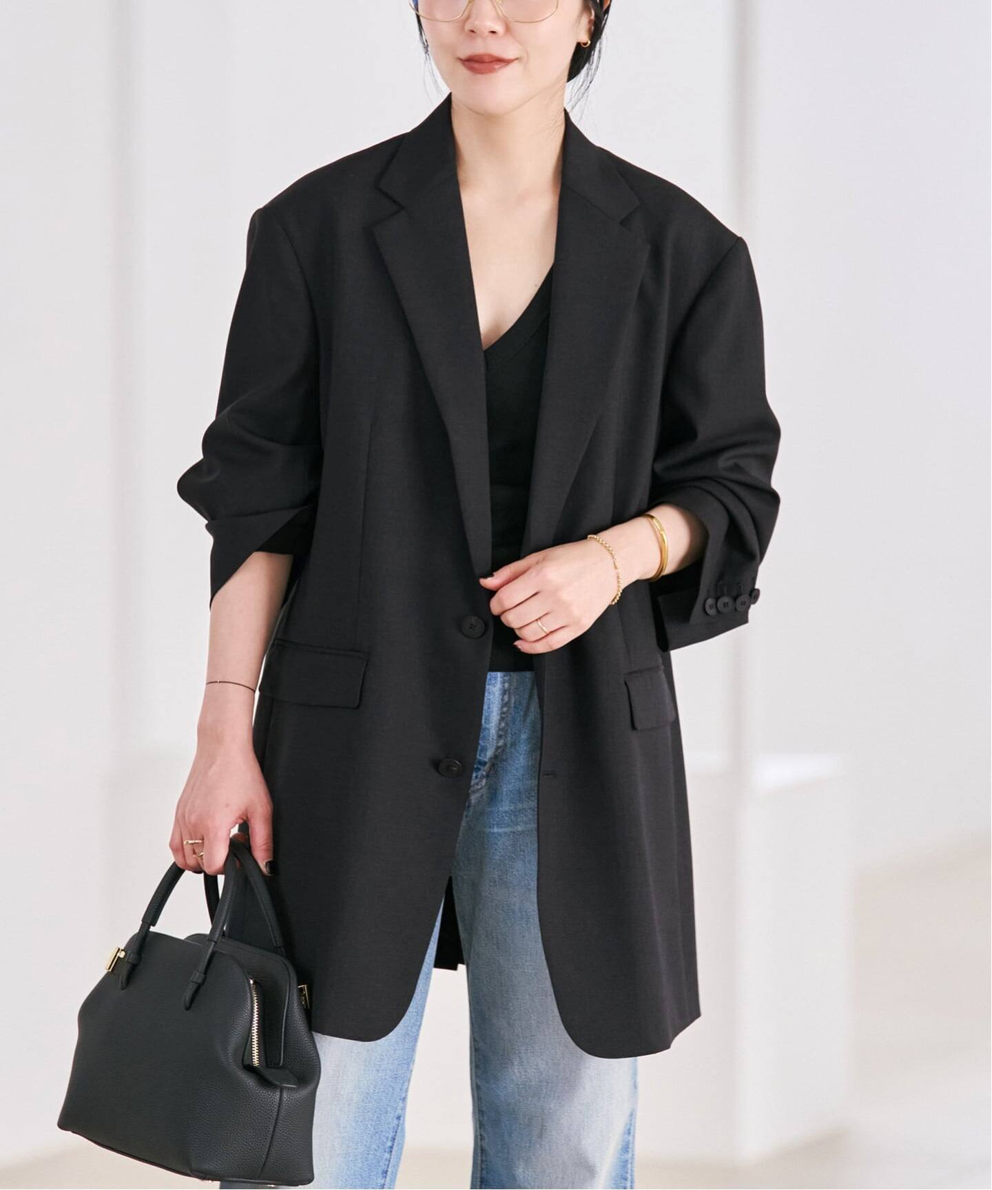Masculine Oversized ジャケット（テーラードジャケット）｜Plage