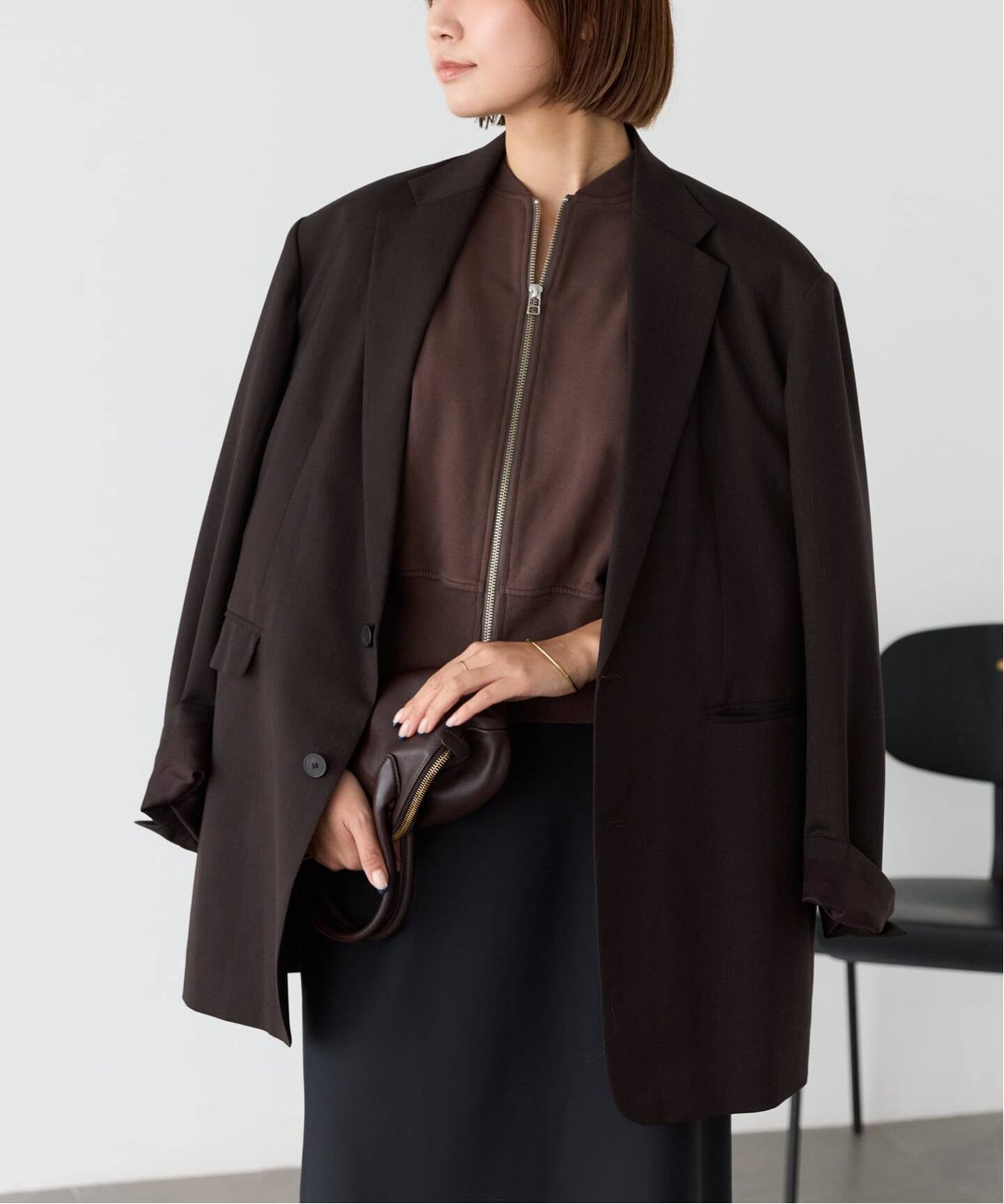 Masculine Oversized ジャケット（テーラードジャケット）｜Plage 