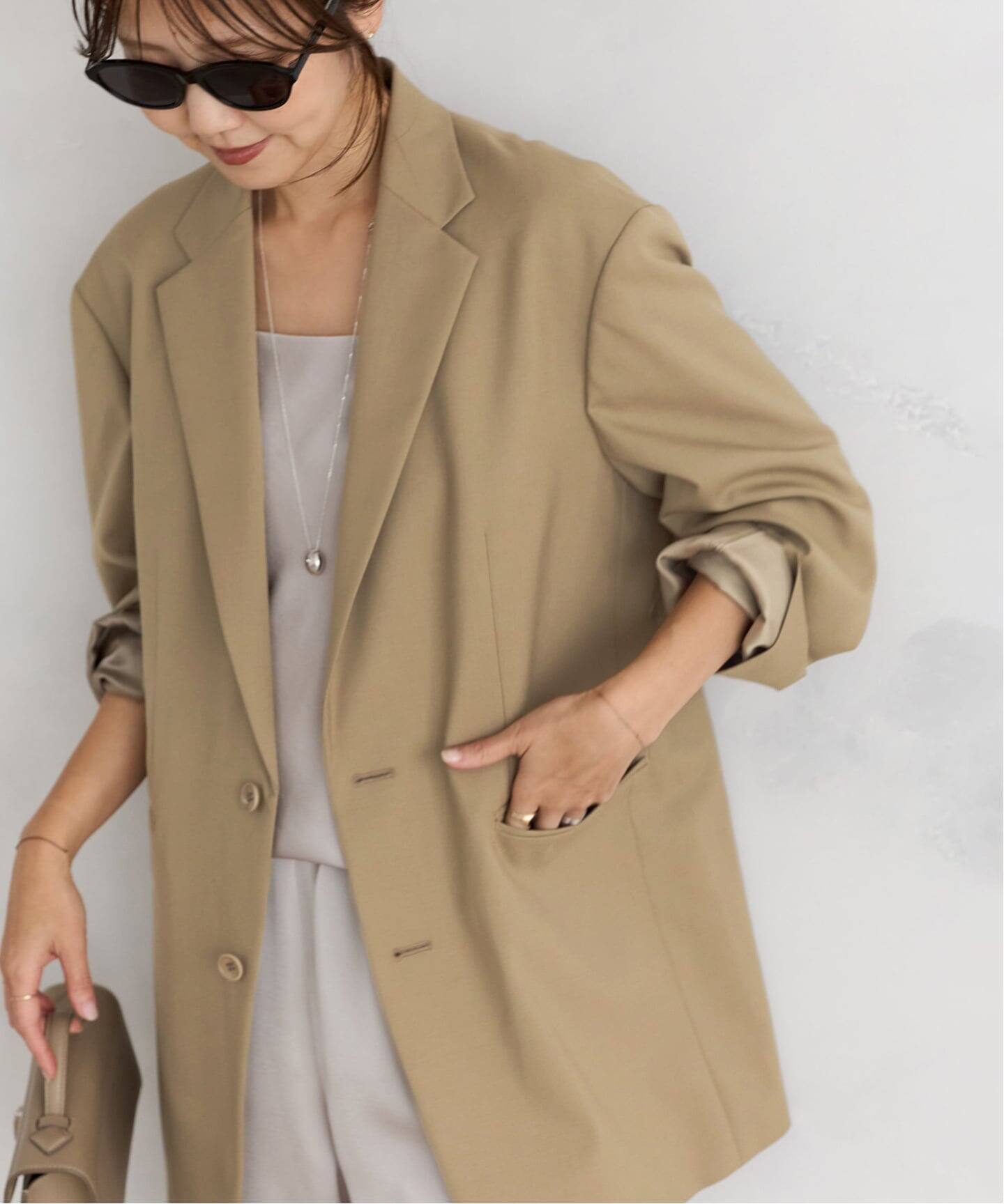Masculine Oversized ジャケット（テーラードジャケット）｜Plage 