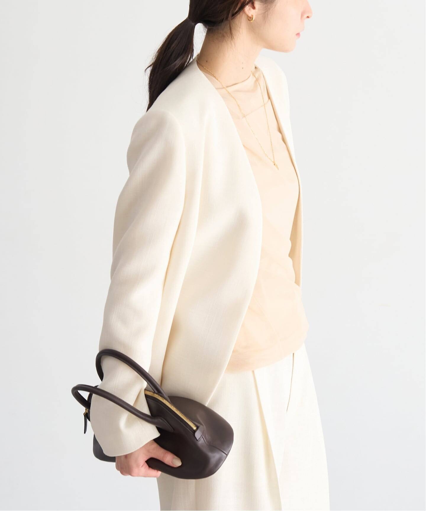 Collarless ジャケット（ノーカラージャケット）｜Plage（プラージュ