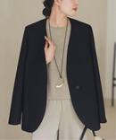 Collarless ジャケット