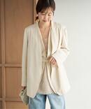 Light nocollar ジャケット