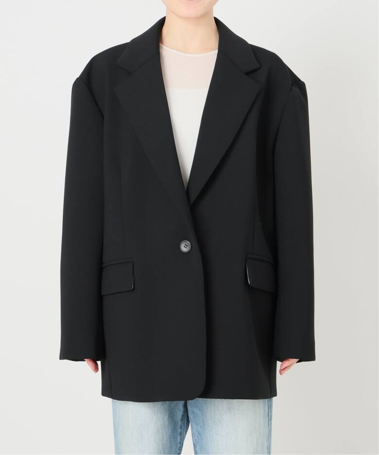 シスレー sisley ジャケット テーラード ビジューボタン ポケット付き 