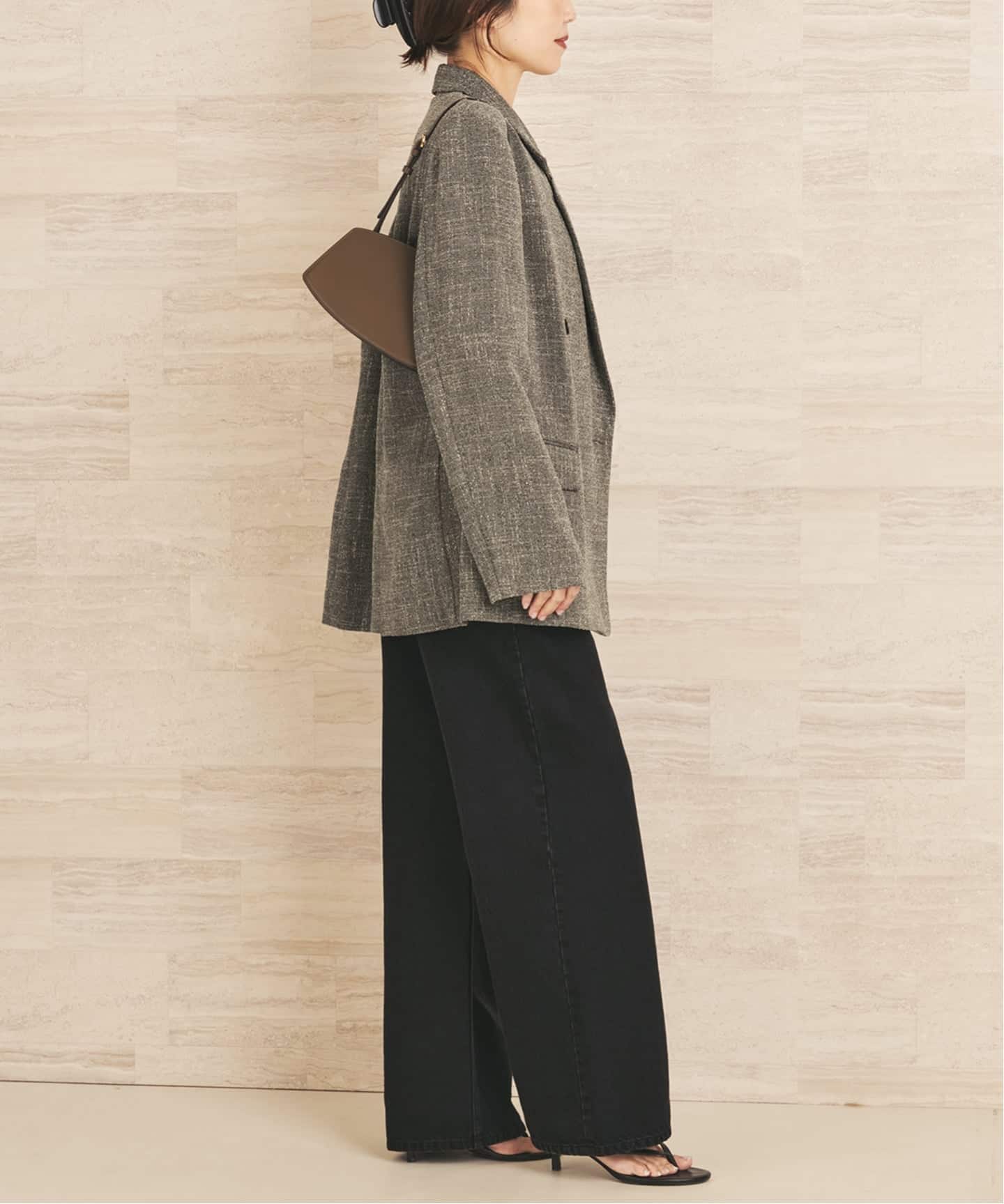 美品✨ リアムプラージュ ミニツイードジャケット 近年モデル 定価3.5万円 予約》R'IAM MINI TWEED ジャケット（テーラードジャケット）｜Plage