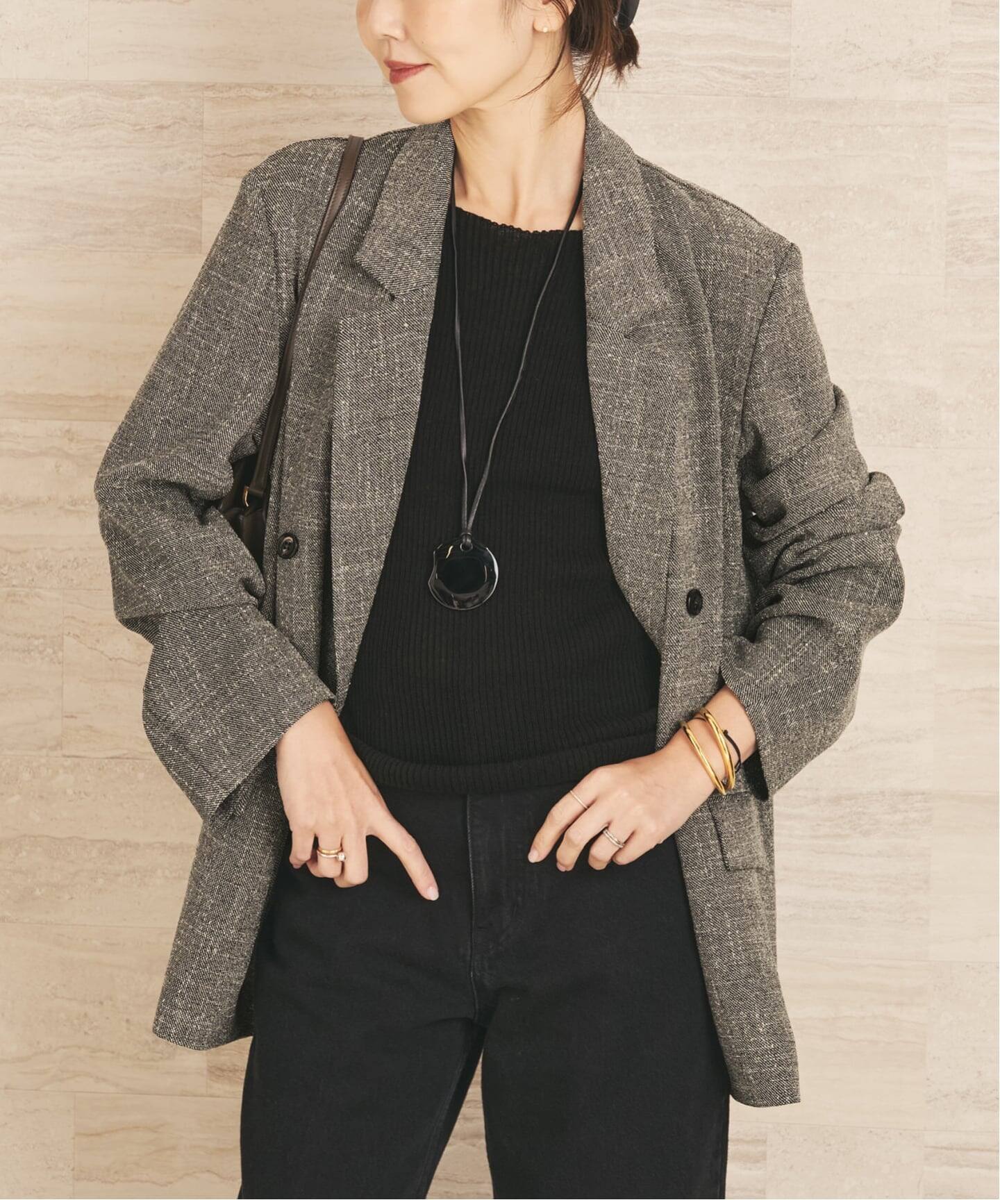 最終値下げ RIAM plage ツイードジャケット 予約》R'IAM MINI TWEED ジャケット（テーラードジャケット）｜Plage