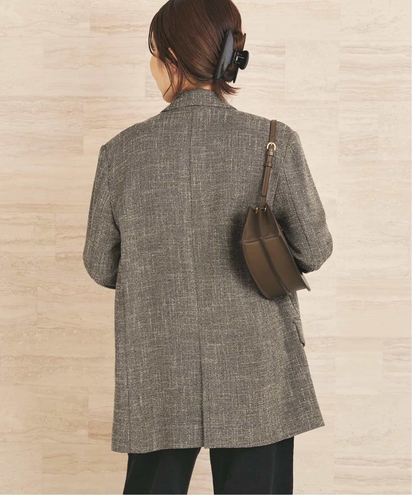 予約》R'IAM MINI TWEED ジャケット（テーラードジャケット）｜Plage