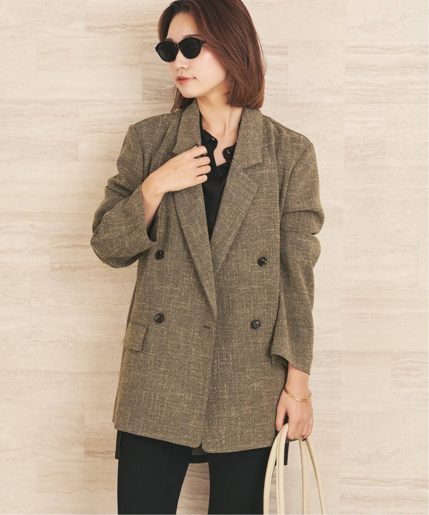 Plage R’IAM ジャケット R'IAM MINI TWEED ジャケット（テーラードジャケット）｜Plage