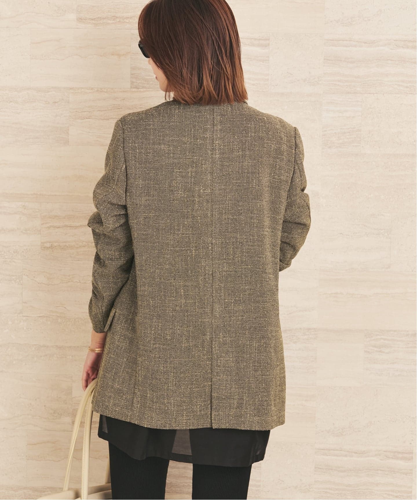 R'IAM MINI TWEED ジャケット（テーラードジャケット）｜Plage