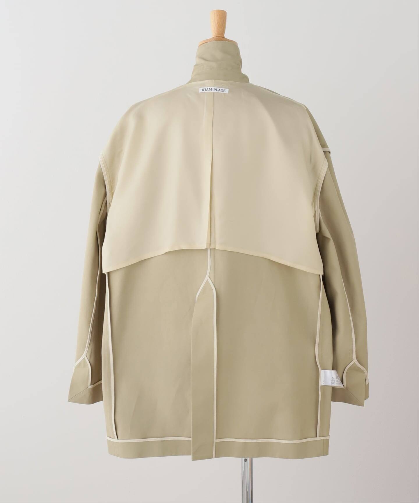 【もちぷよ】r'iam plage BASABASA JACKET 36 名古屋店・WEB限定》R'IAM BASABASA ジャケット（テーラードジャケット