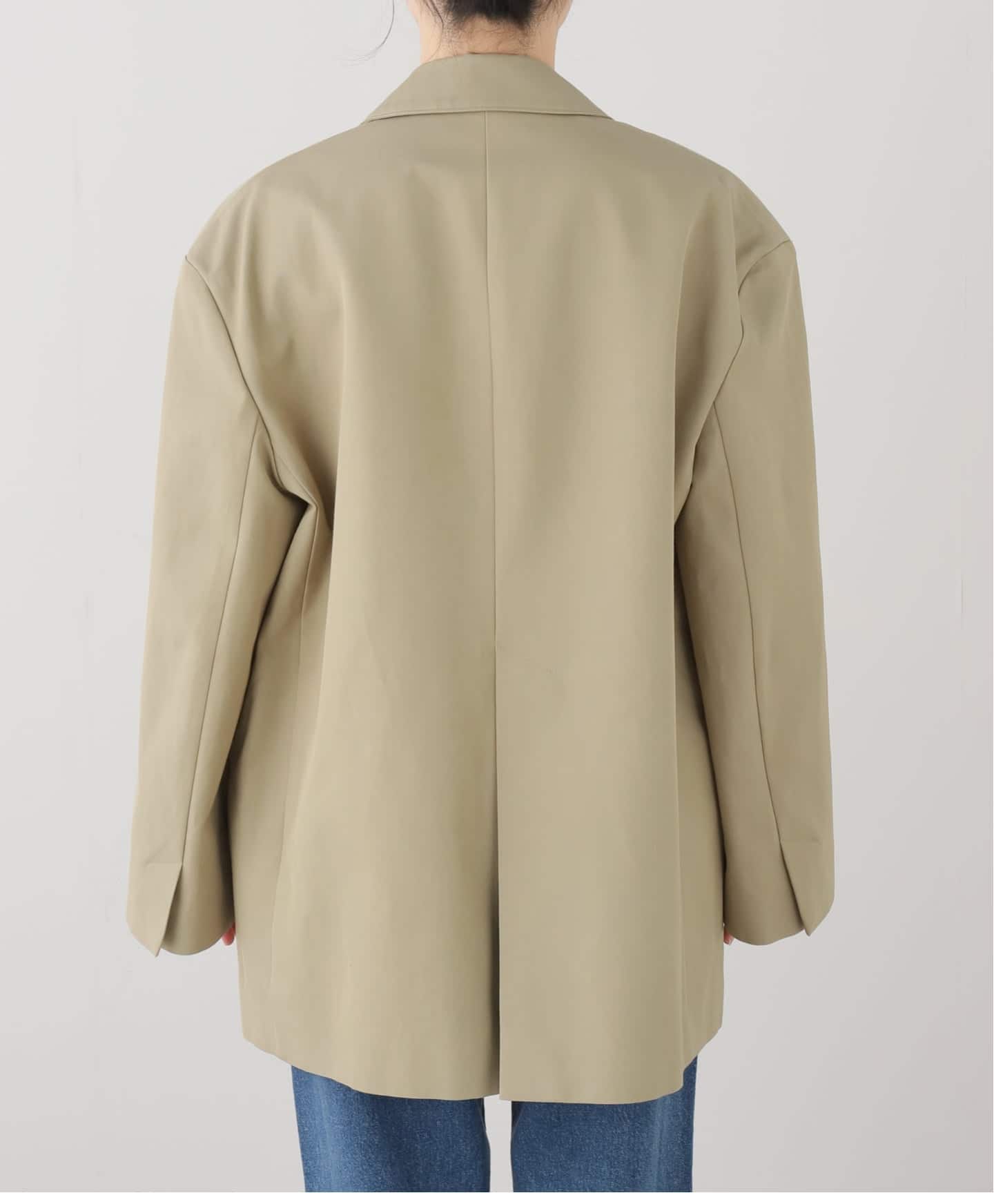 【もちぷよ】r'iam plage BASABASA JACKET 36 名古屋店・WEB限定》R'IAM BASABASA ジャケット（テーラードジャケット