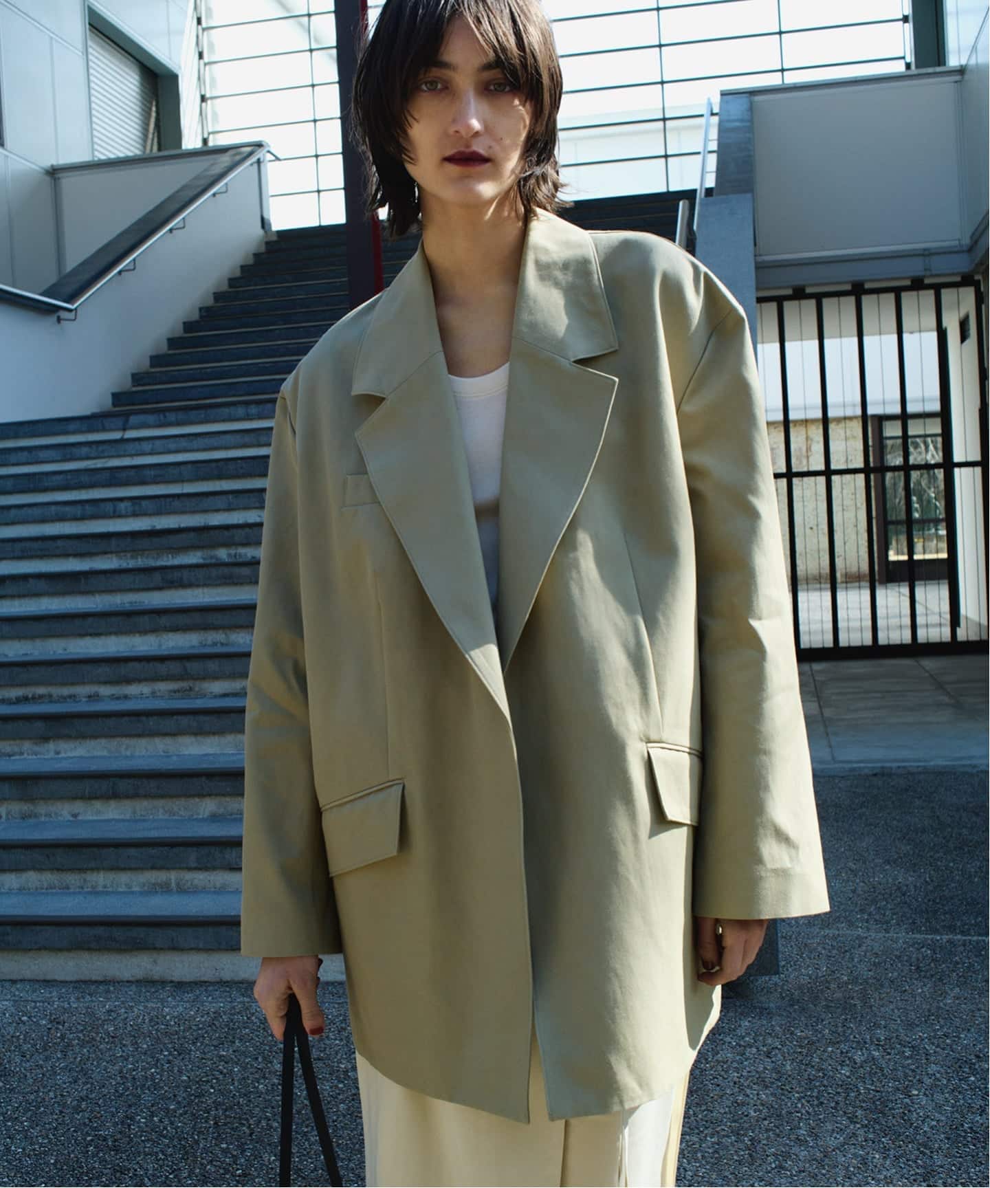 【もちぷよ】r'iam plage BASABASA JACKET 36 名古屋店・WEB限定》R'IAM BASABASA ジャケット（テーラードジャケット