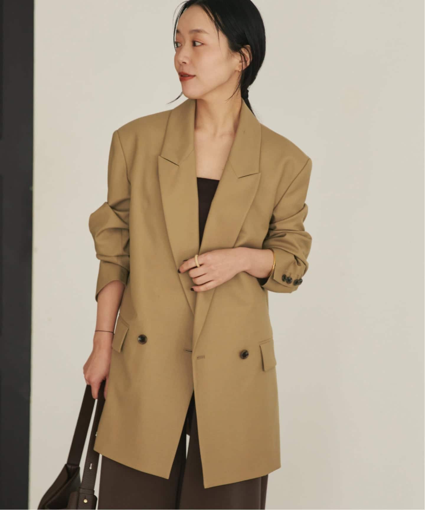 Plage R'IAM WOOSTED ジャケット plage｜《追加》R'IAM WOOSTED ジャケット | Rakuten Fashion(楽天