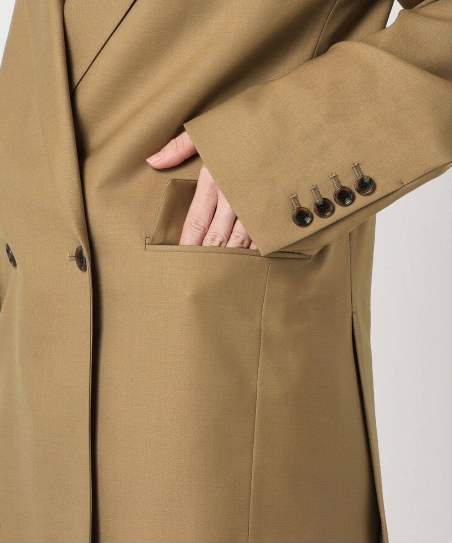 Plage R'IAM WOOSTED ジャケット plage｜《追加》R'IAM WOOSTED ジャケット | Rakuten Fashion(楽天