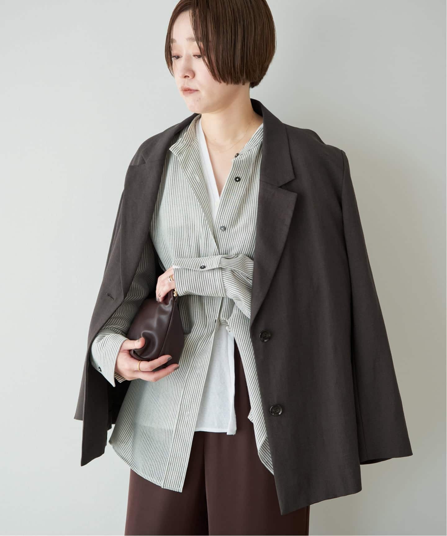 sandy linen 混 ジャケット（テーラードジャケット）｜Plage