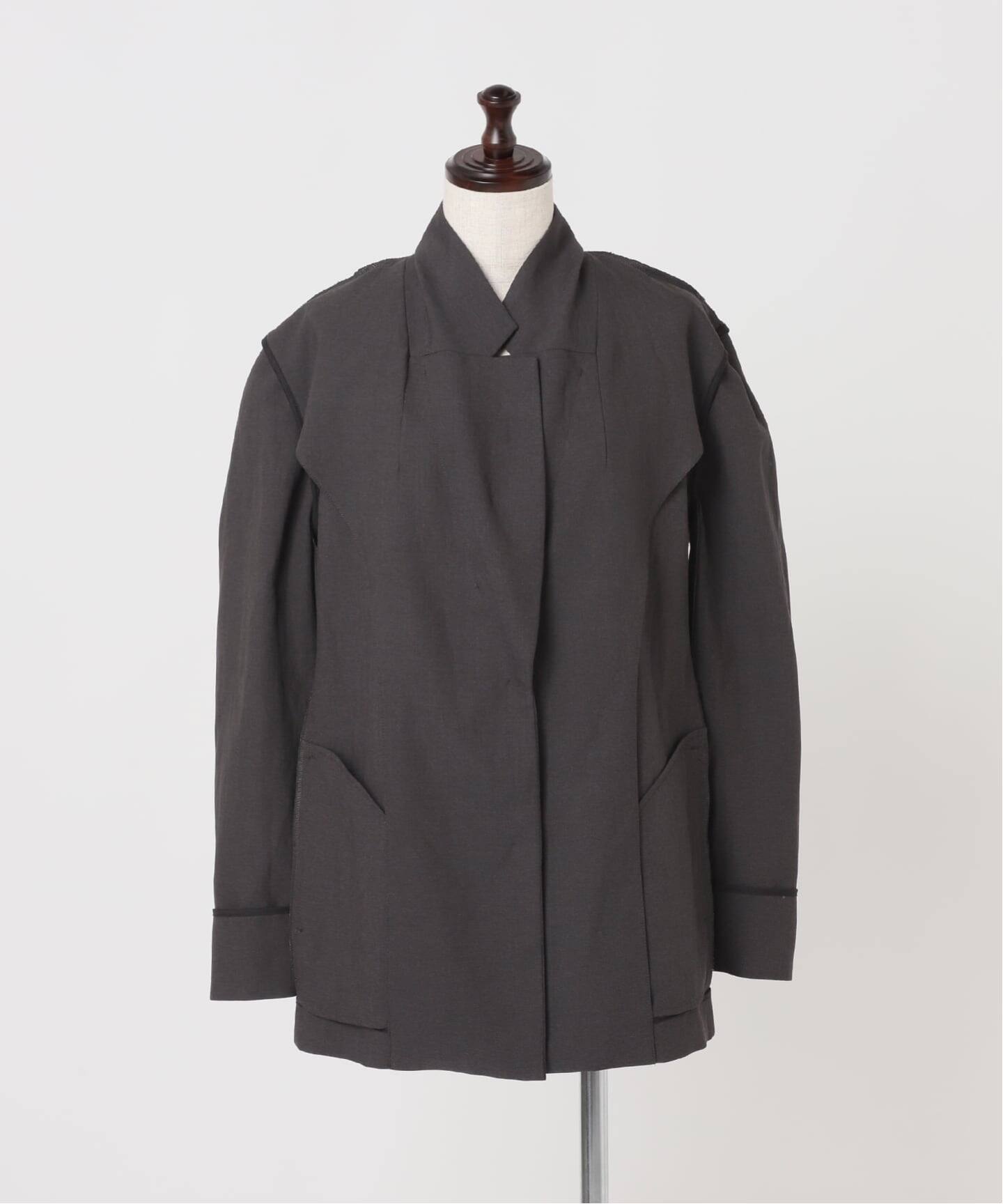 [美品]PLAGE Sandy long jacket リネン混 38 sandy long ジャケット（その他ジャケット・スーツ）｜Plage