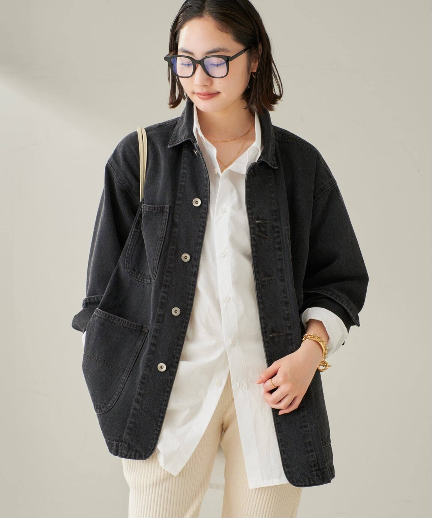 一部カラーWEB限定追加予約》coverall 4（デニムジャケット）｜Plage