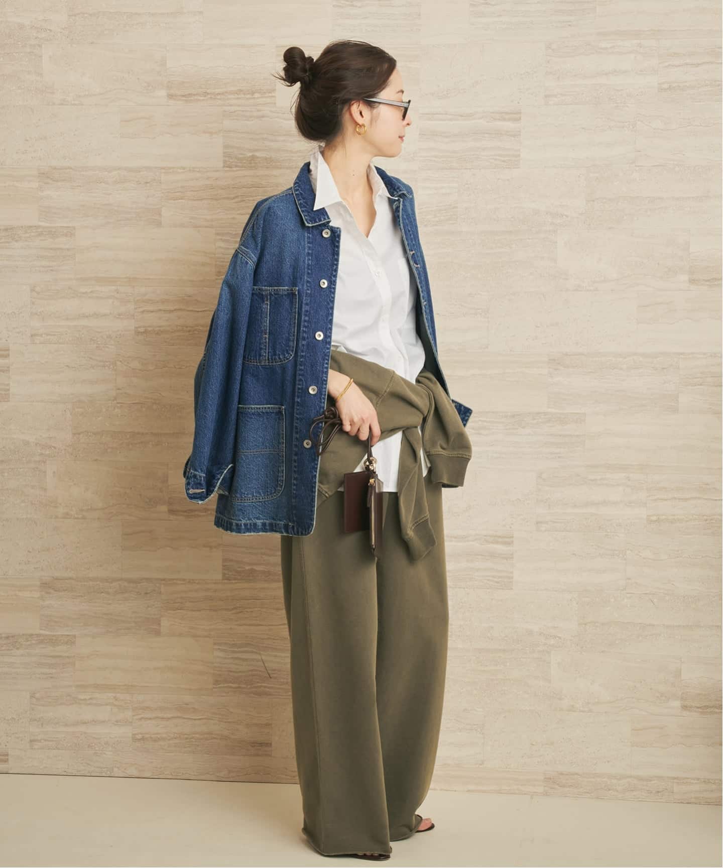 一部カラーWEB限定追加予約》coverall 4（デニムジャケット）｜Plage