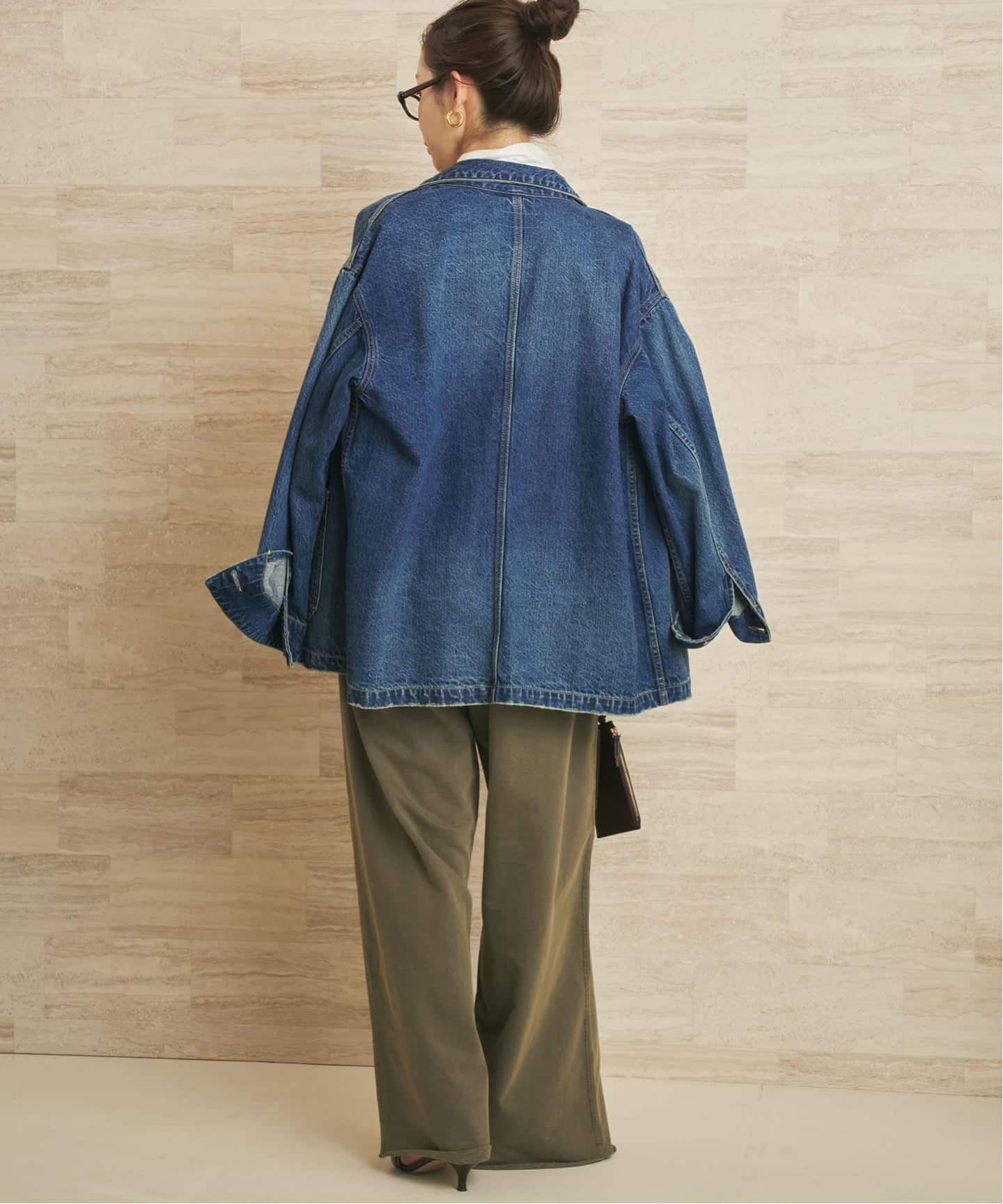 一部カラーWEB限定追加予約》coverall 4（デニムジャケット）｜Plage