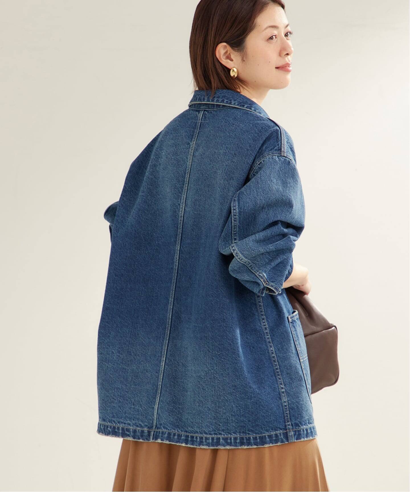 一部カラーWEB限定追加予約》coverall 4（デニムジャケット）｜Plage