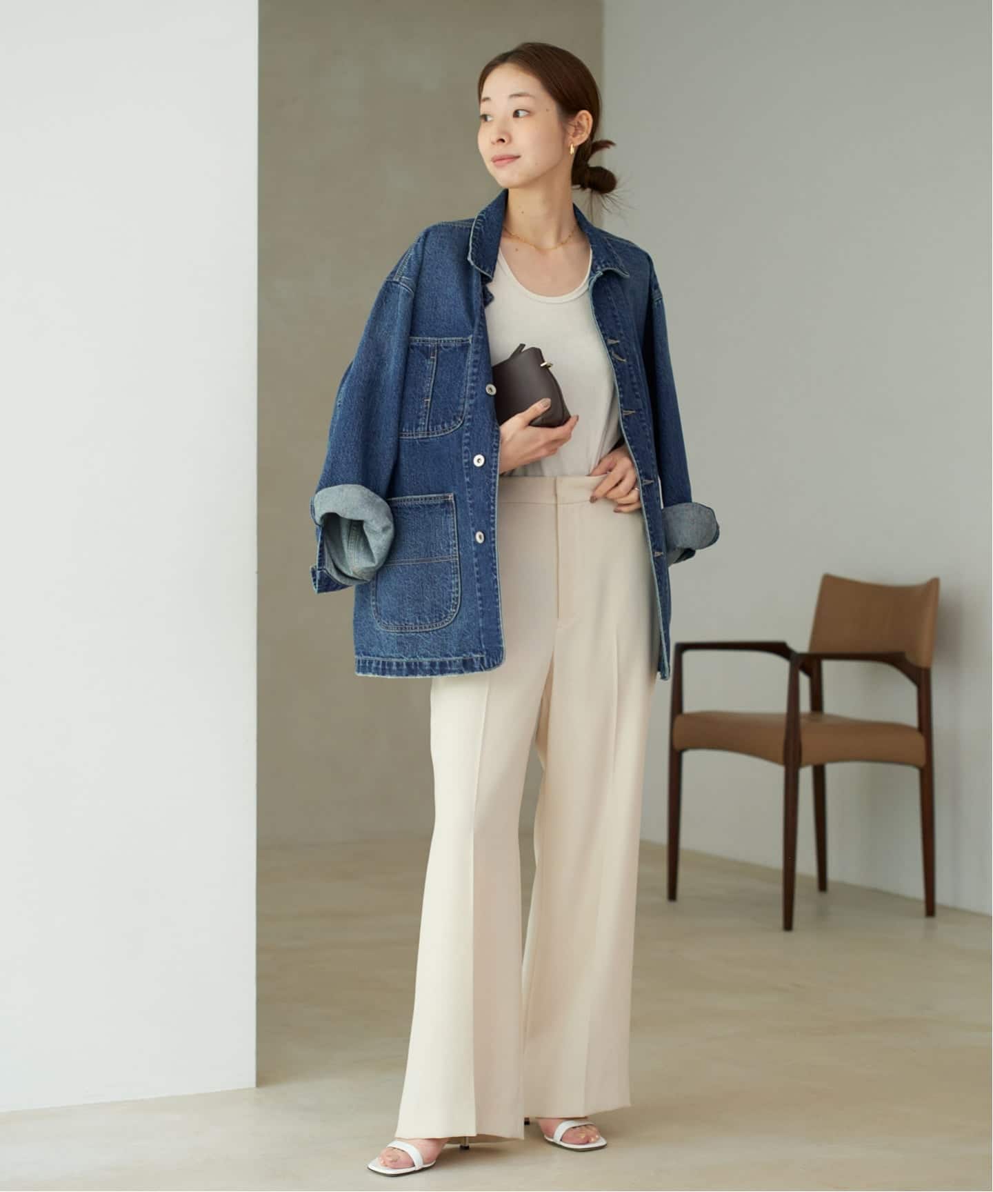 WEB限定追加予約》coverall 2（デニムジャケット）｜Plage（プラージュ