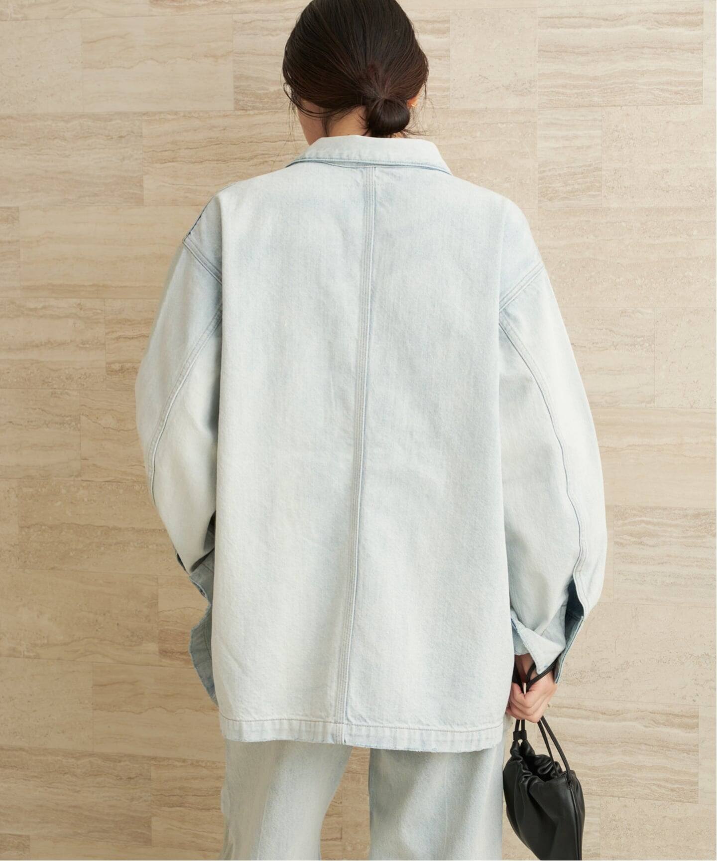 新品タグ付 Plage coverall カバーオール bleach coverall（デニムジャケット）｜Plage（プラージュ）の通販