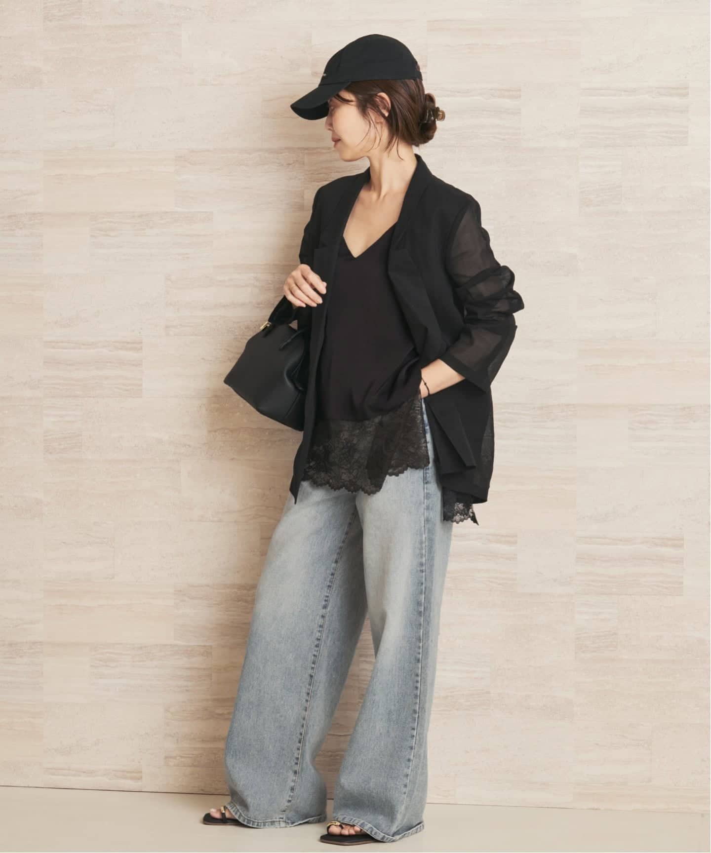 organic cotton sheer ジャケット（その他ジャケット・スーツ）｜Plage