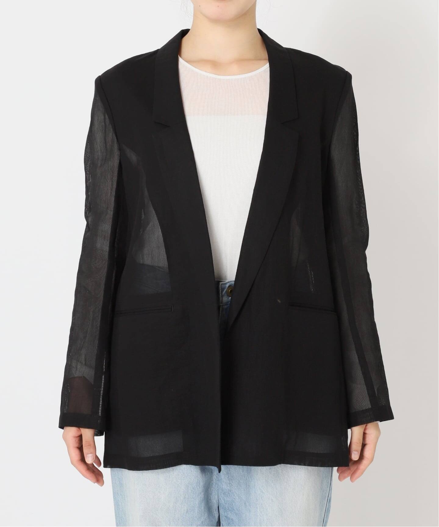 organic cotton sheer ジャケット（その他ジャケット・スーツ）｜Plage