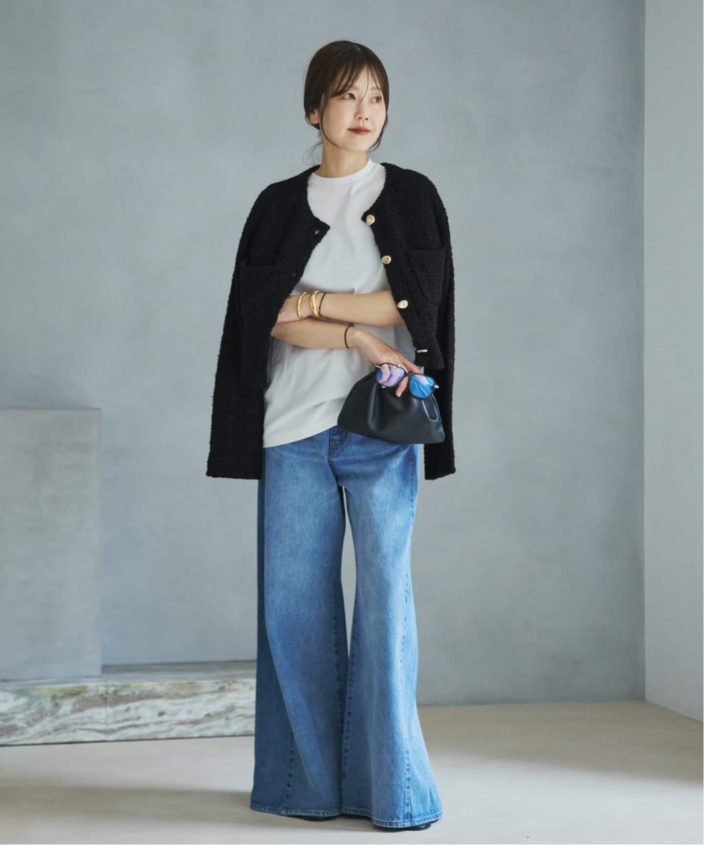 プラージュ　ニットジャケット 予約》TWEED ニットジャケット（その他ジャケット・スーツ）｜Plage