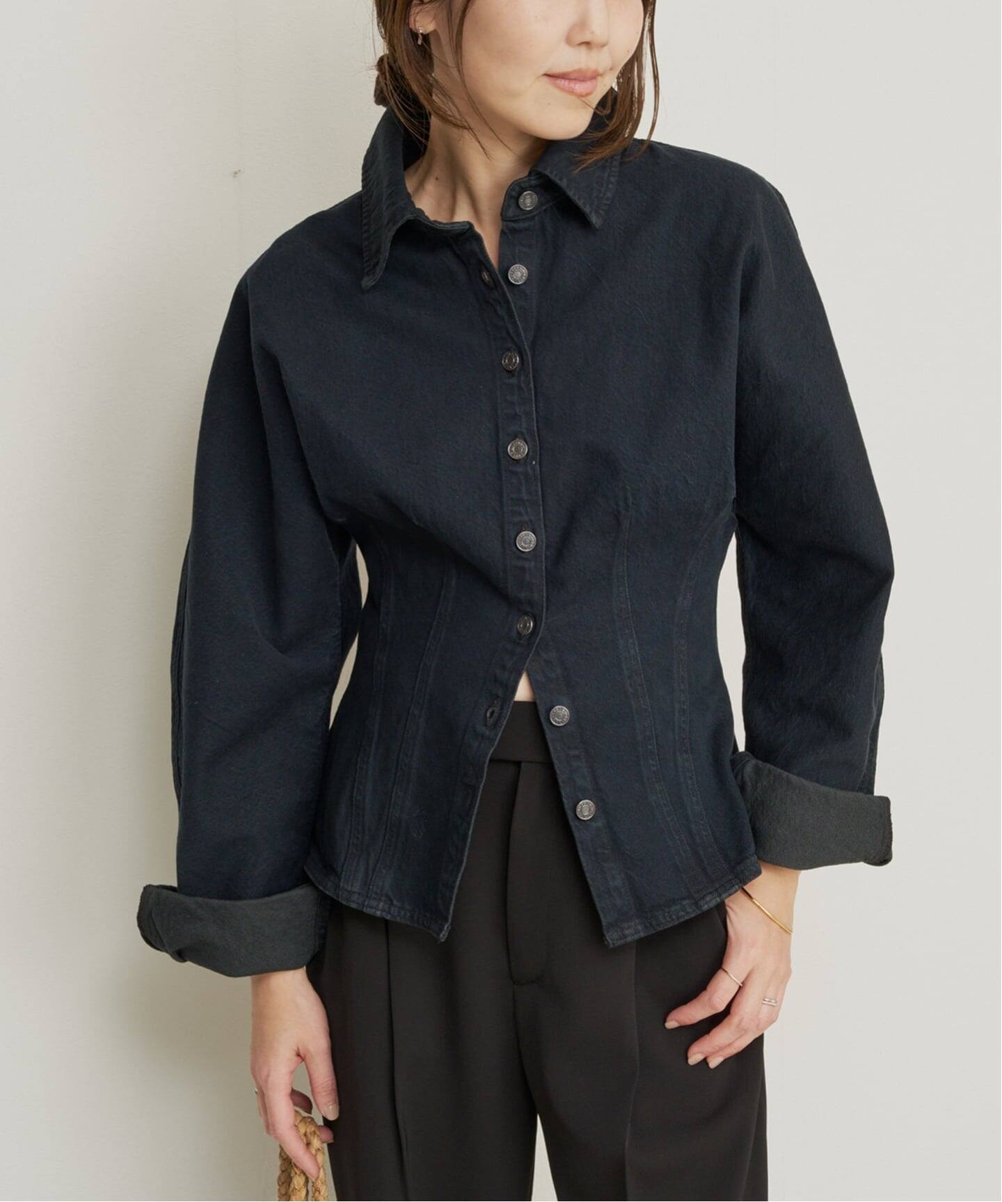 AGOLDE / エーゴールドイー DEVON SHIRT IN ILLUSION ジャケット