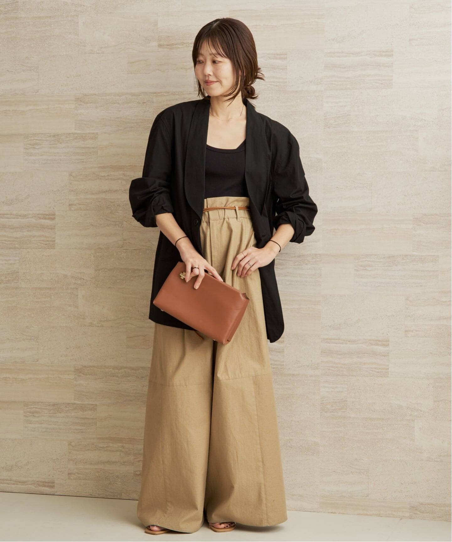 博多店・WEB限定》SEEALL / シーオール OVERSIZED SHAWL COLLAR 
