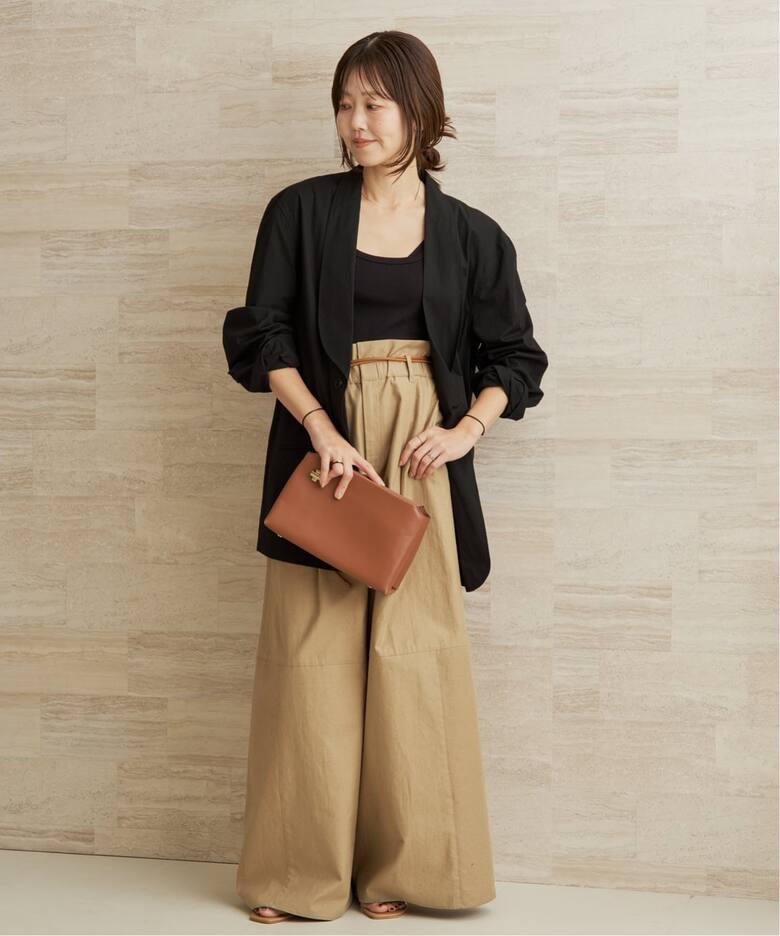 博多店・WEB限定》SEEALL / シーオール OVERSIZED SHAWL COLLAR 