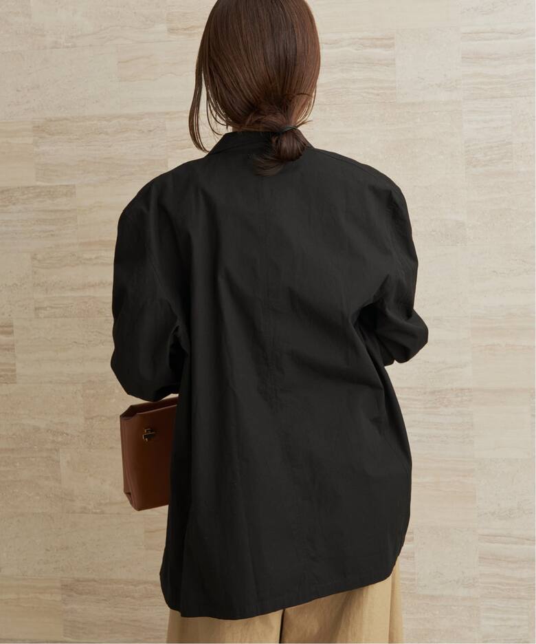 博多店・WEB限定》SEEALL / シーオール OVERSIZED SHAWL COLLAR 