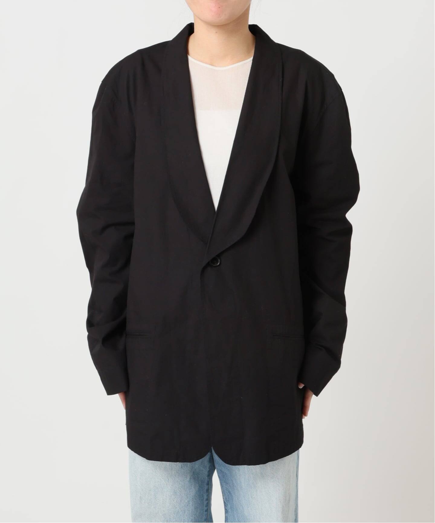 【未使用】シーオール OVERSIZED SHAWL COLLAR ジャケット 博多店・WEB限定》SEEALL / シーオール OVERSIZED SHAWL COLLAR