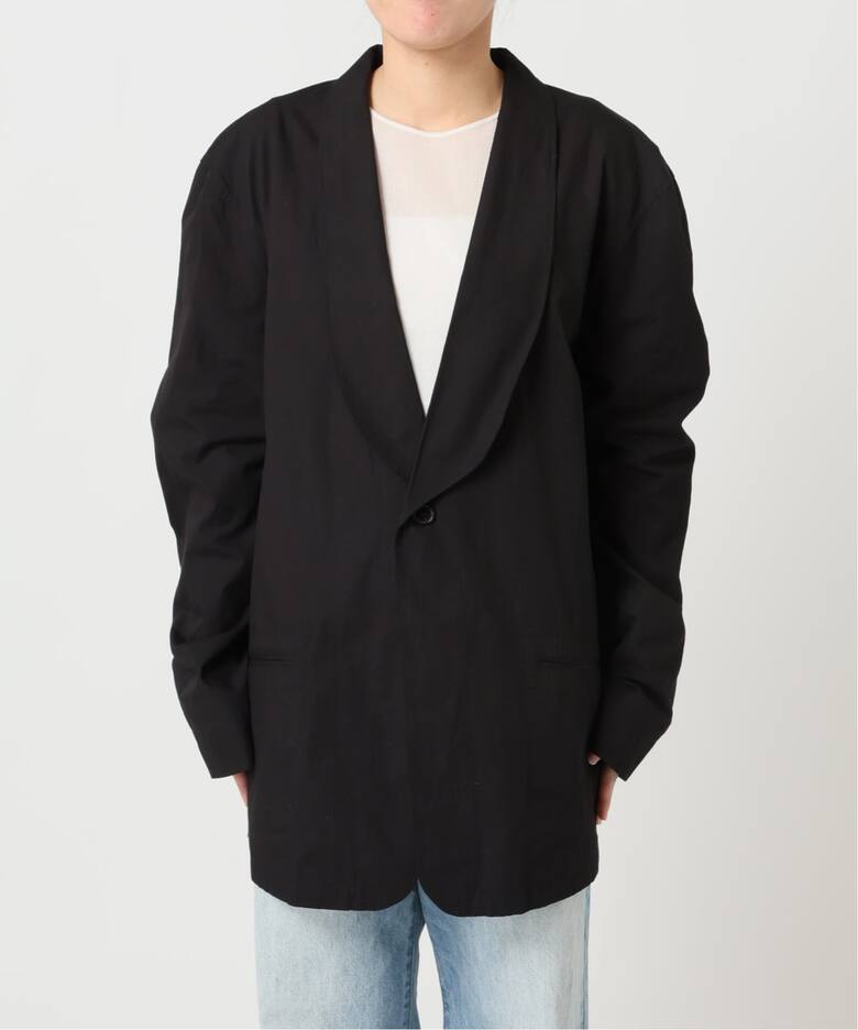 博多店・WEB限定》SEEALL / シーオール OVERSIZED SHAWL COLLAR 