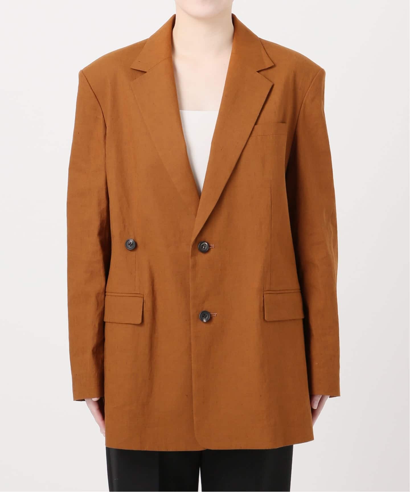 Clean Linen Flex ジャケット(テーラードジャケット)|VERMEIL par Clean Linen Flex ジャケット(テーラードジャケット)|VERMEIL par