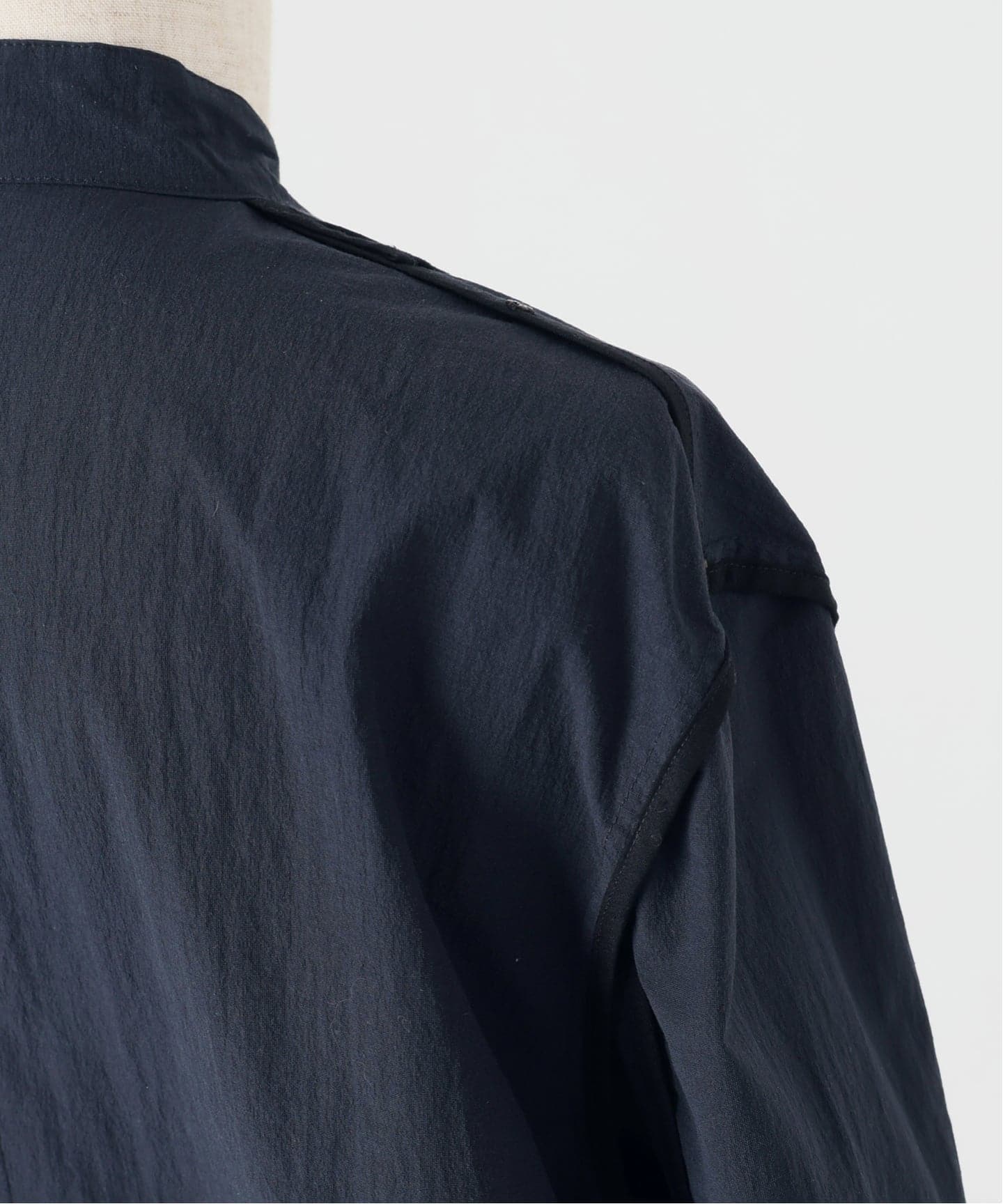手洗い可》Dry Touch Collarless ジャケット（ノーカラージャケット