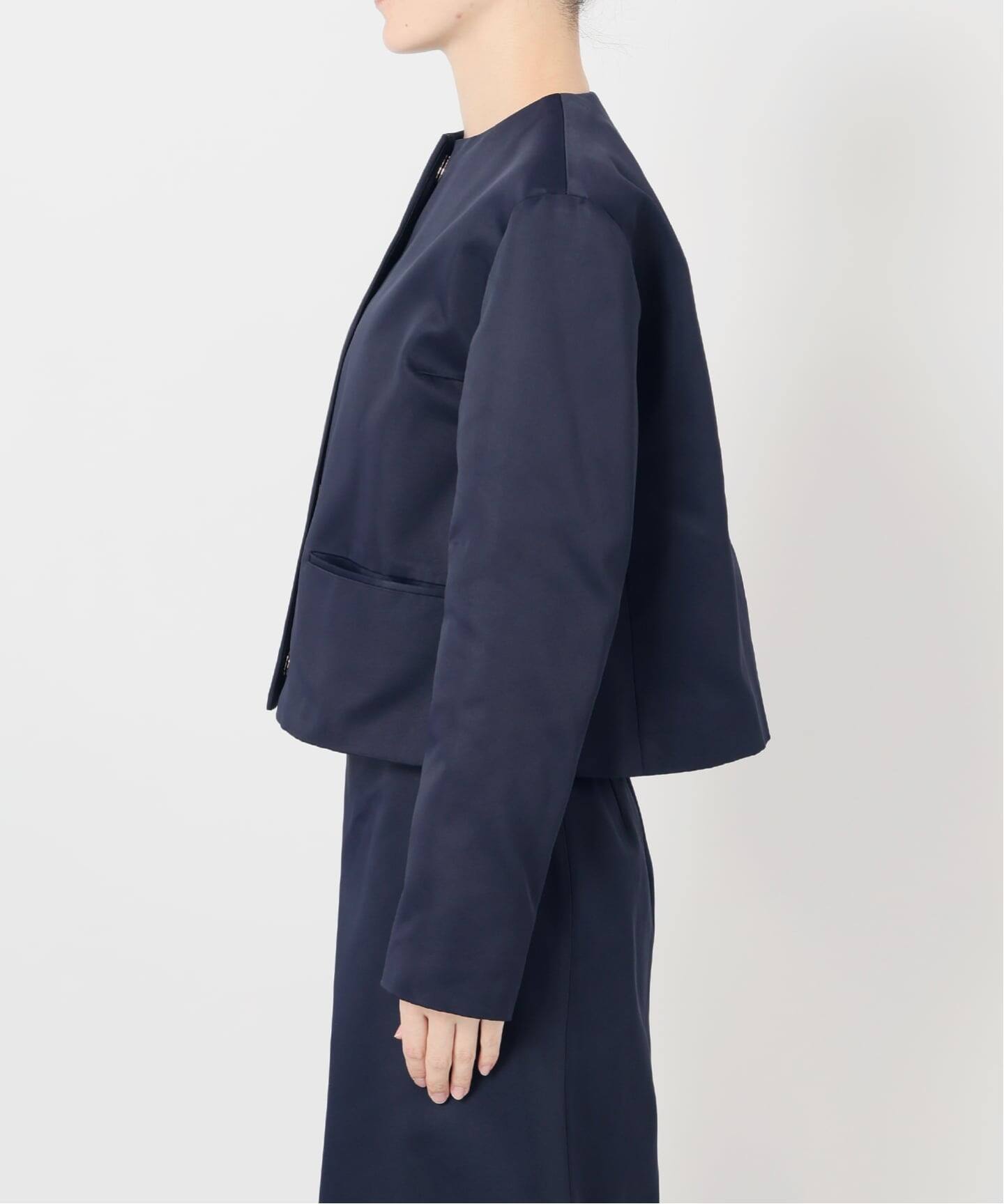 ヴェルメイユパーイエナ　ジャケット　ネイビー VERMEIL par iena（ヴェルメイユパーイエナ）の「TOPネイビー