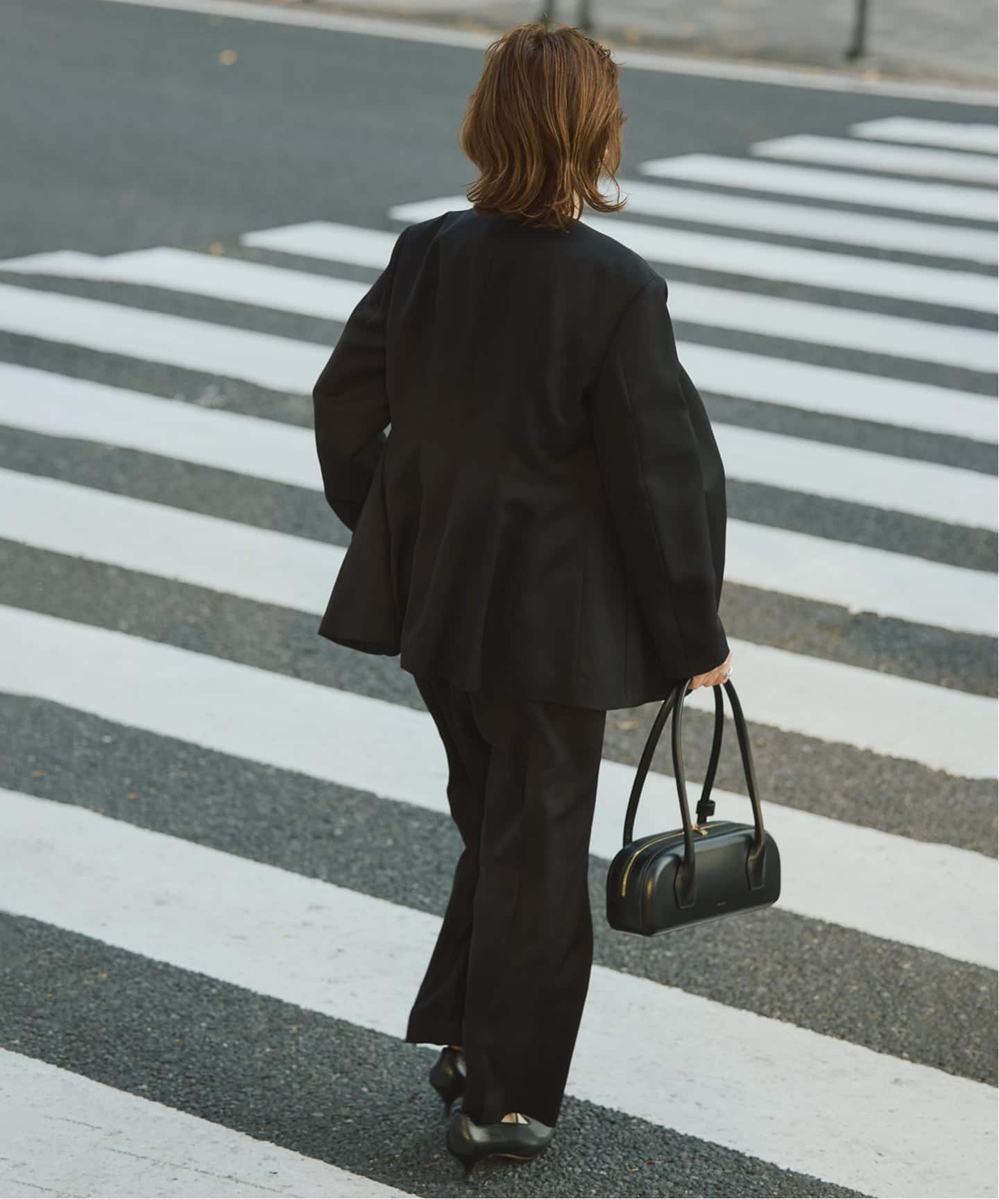 予約》ドライツイルノーカラージャケット（ノーカラージャケット