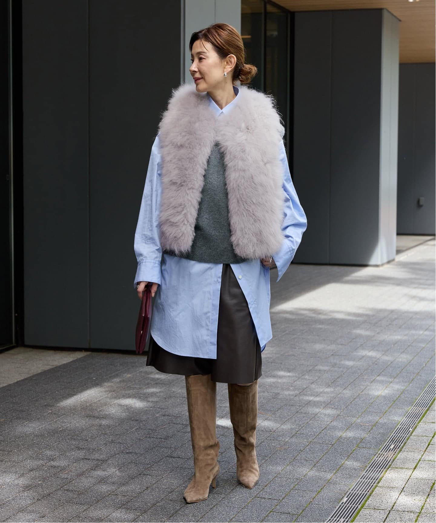 Cashmere Fur gilet（ジレ）｜VERMEIL par iena（ヴェルメイユ パー