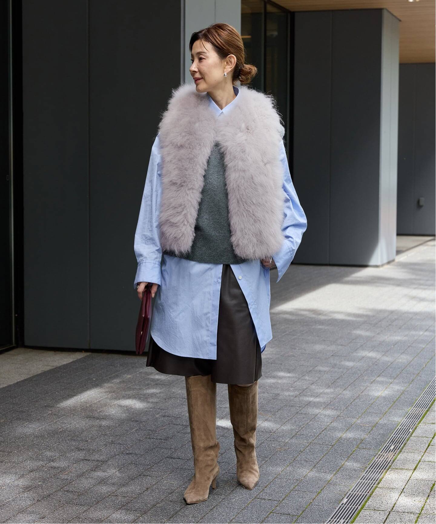 Cashmere Fur gilet（ジレ）｜VERMEIL par iena（ヴェルメイユ パー 