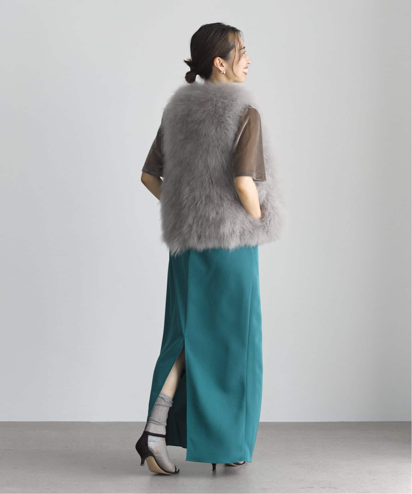 Cashmere Fur gilet（ジレ）｜VERMEIL par iena（ヴェルメイユ パー