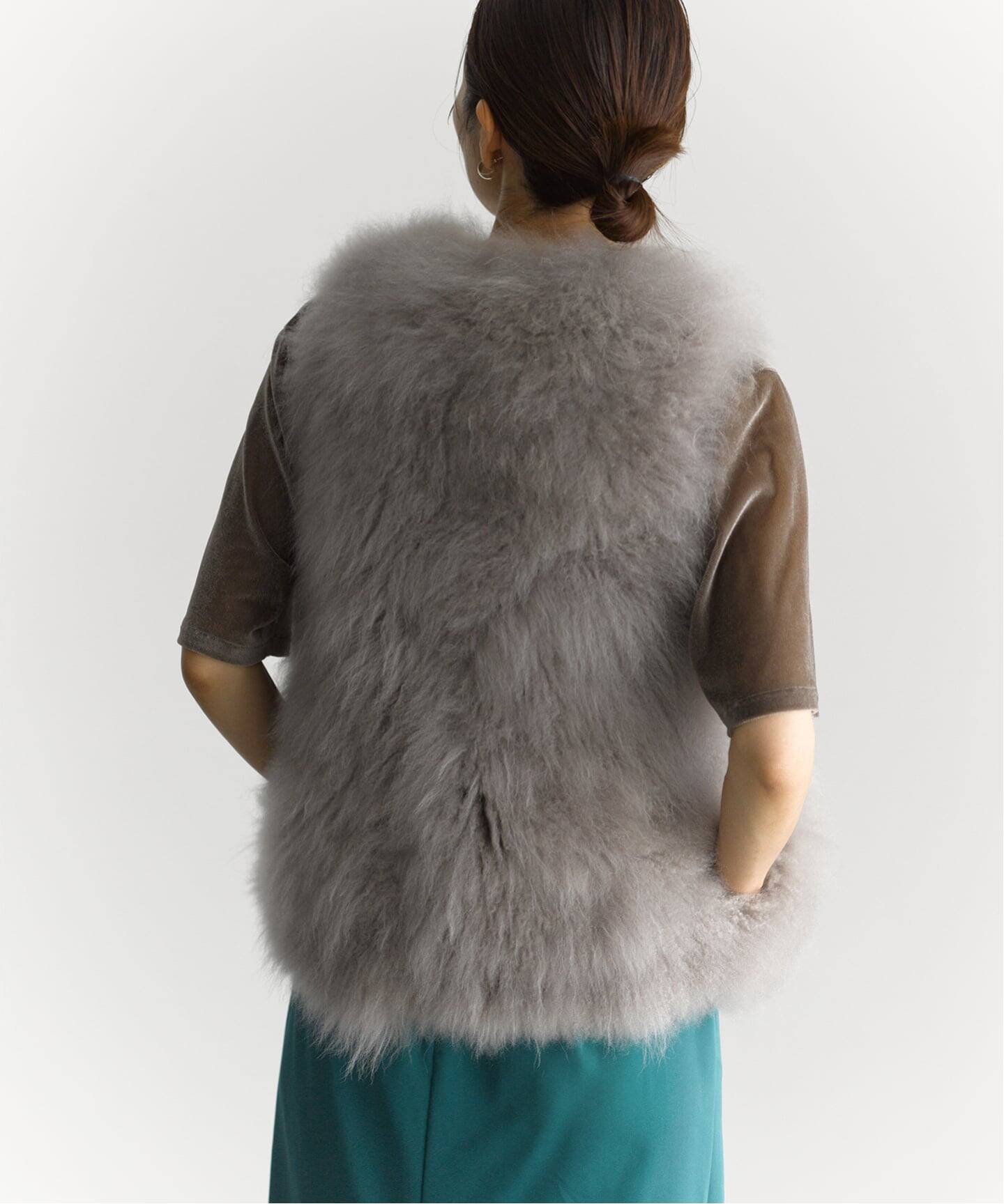 Cashmere Fur gilet（ジレ）｜VERMEIL par iena（ヴェルメイユ パー