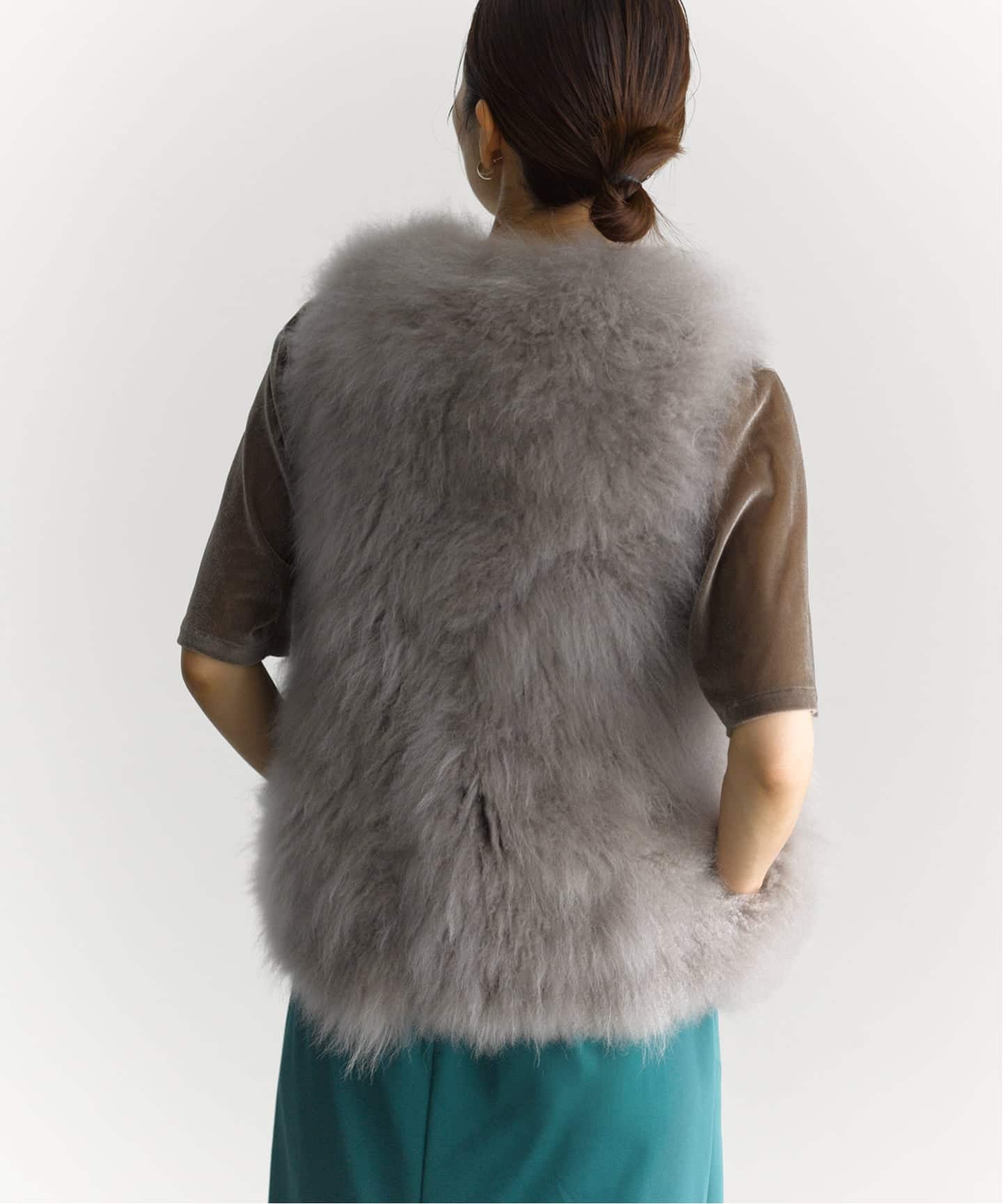 Cashmere Fur gilet（ジレ）｜VERMEIL par iena（ヴェルメイユ パー
